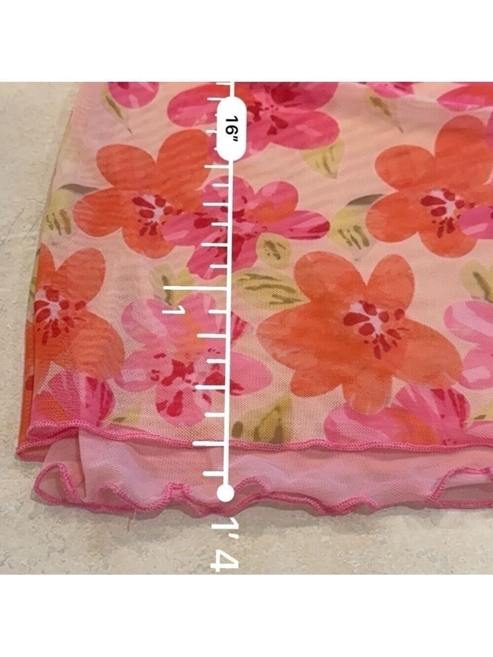 Weekend Floral Mini Skirt Large - Picture 5 of 5